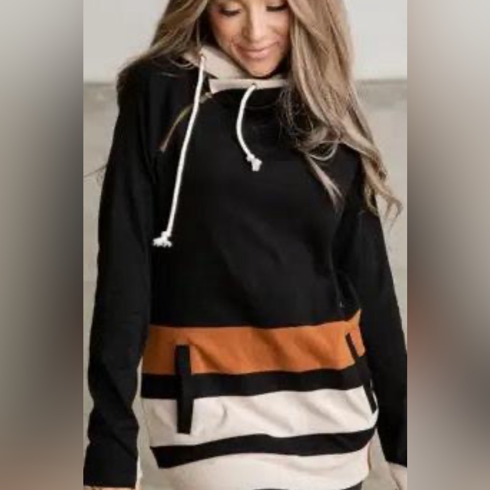 Ampersand double hoodie